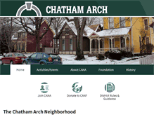 Tablet Screenshot of chathamarch.org